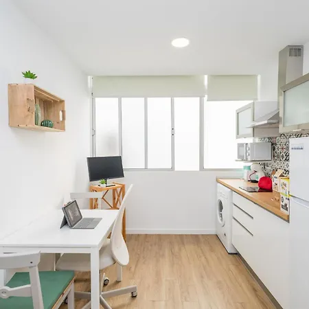 Las Canteras Beach - Bright Studio - Workfriendly *