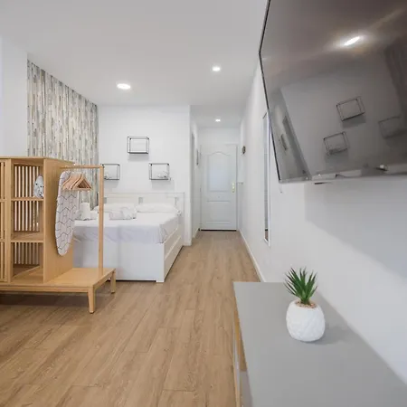 Lägenhet Las Canteras Beach - Bright Studio - Workfriendly Las Palmas de Gran Canaria