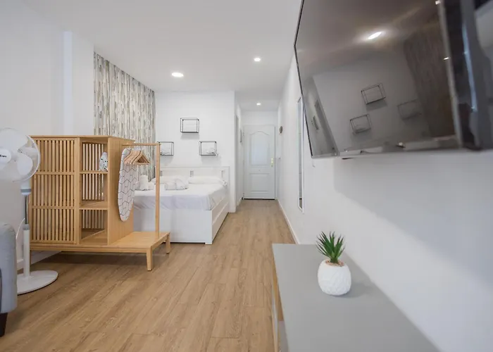 公寓 Canteras Workfriendly Bright 大加那利岛拉斯帕尔马斯